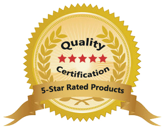 Five star rated logo