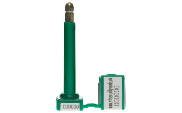 Klicker 2k container bolt seal green open